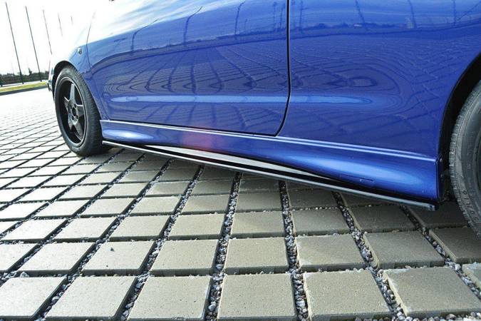Dokładki progów Maxton Seat Ibiza Cupra MK2 Polift (czarny połysk)