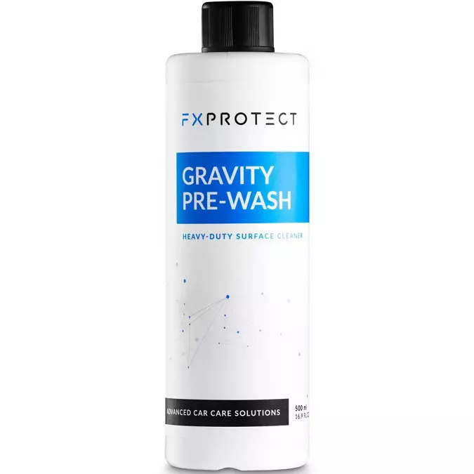 FX PROTECT GRAVITY PRE-WASH – ALKALICZNY PREPARAT DO MYCIA WSTĘPNEGO 500ML